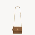 YSL Sunset Medium In Smooth Leather In Brown 442906 D420W 2536