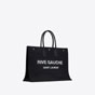YSL Rive Gauche Large Tote Bag In Printed Canvas 509415 96N9E 1070 - thumb-4