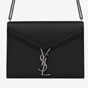 YSL Cassandra Monogram Clasp Bag In Grain De Poudre 532750 BOWNR 1048 - thumb-2