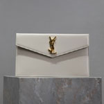 YSL Uptown Pouch Grain de Poudre Leather 565739 1GF0J 9207