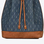 YSL Le Monogram Bucket Bag In Denim And Suede 568606 2NF2W 4285 - thumb-2