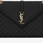 YSL Envelope Large Bag Mix Matelasse Embossed Leather 600166 BOW91 1000 - thumb-2