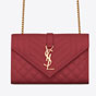 YSL Envelope Small Bag Mix Matelasse 600195 BOW91 6008 - thumb-2