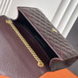 YSL Envelope Small In Grain De Poudre Leather 600195 BOW97 6195 - thumb-5