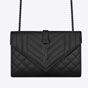 YSL Envelope Small Bag In Mix Matelasse Grain De Poudre 600195 BOW98 1000 - thumb-2