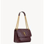 YSL Niki Medium In Vintage Leather in Burgundy 633184 0EN07 6195 - thumb-2