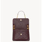 YSL Niki Medium In Vintage Leather in Burgundy 633184 0EN07 6195 - thumb-3