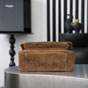 YSL Niki Medium In Suede 633184 1U807 2916 - thumb-3