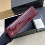 YSL Le 5 A 7 In Crocodile-embossed Patent Leather 657228 AAGKR 6581 - thumb-3
