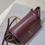 YSL Mini Nolita In Lambskin in Burgundy 672738 AAEAX 6197 - thumb-2