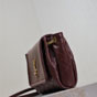 YSL Mini Nolita In Lambskin in Burgundy 672738 AAEAX 6197 - thumb-3