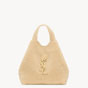 YSL Icare In Shearling In Beige 698651 AAFTG 2910 - thumb-2