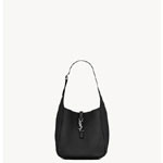 YSL Le 5 A 7 Supple Small In Grained Leather in Black 713938 AACQG 1000