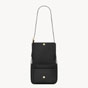 YSL Niki Satchel In Leather In Black 718556 AAD39 1000 - thumb-4