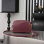 YSL Gaby Zipped Pouch In Quilted Lambskin 733667 1EL07 6195 - thumb-2