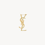 YSL Cassandre Single Earring In Metal In Gold 746670 Y1500 8030