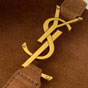 YSL Le 5 A 7 Bea In Suede in Brown 763435 008IW 2885 - thumb-4