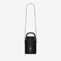 YSL Gaby Bucket Bag In Lambskin 763961 1EL07 1000 - thumb-3