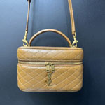 YSL Gaby Vanity Bag In Lambskin in Brown 766731 1EL07 2536