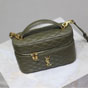 YSL Gaby Vanity Bag In Lambskin in Green 766731 1EL07 3189 - thumb-2
