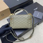 YSL Gaby Vanity Bag In Lambskin in Green 766731 1EL07 3798 - thumb-2