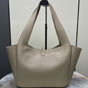 YSL Le 5 A 7 Small Bea In Grained Leather 779029 AADUU 1346 - thumb-2