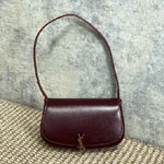 YSL Mini Voltaire In Box Saint Laurent in Burgundy 779642 0SX0W 6195