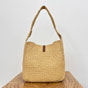 YSL Le 5 A 7 Supple Large In Raffia 785381 GAAEZ 2791 - thumb-2