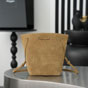 YSL Pochon In Suede 801070 1U80W 2326 - thumb-2