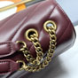 YSL Loulou Medium In Matelasse Lambskin in Burgundy 801439 AAEAX 6197 - thumb-3