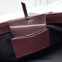 YSL Loulou Medium In Matelasse Lambskin in Burgundy 801439 AAEAX 6197 - thumb-4