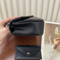 YSL Loulou Mini In Lambskin in Black 821749 AAE4Y 1000 - thumb-3