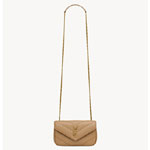 YSL Loulou Mini In Lambskin in Caramel 821749 AAEAX 2357