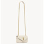 YSL Loulou Mini In Lambskin in White 821749 AAEAX 9207 - thumb-2