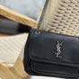 YSL Niki Mini In Grained Lambskin in Black 828736 AACIA 1000 - thumb-2