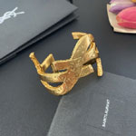 YSL Cassandre Cuff In Metal In Gold 830282 Y1500 8060