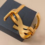 YSL Cassandre Cuff In Metal In Gold 830282 Y1500 8060 - thumb-4