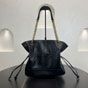YSL Jamie Shopping Small In Lambskin in Black 833948 AAB32 1000 - thumb-2