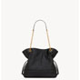 YSL Jamie Shopping Small In Lambskin in Black 833948 AAB32 1000 - thumb-4