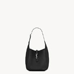 YSL Le 5 a 7 Supple Small In Grained Leather In Black 850533 AACQG 1000