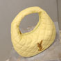 YSL ICARINO in yellow quilted nappa 851689 AAANG 7555 - thumb-3