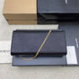 YSL Kate Clutch In Grain De Poudre Leather 851921 AAGBE 1000 - thumb-2