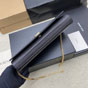 YSL Kate Clutch In Grain De Poudre Leather 851921 AAGBE 1000 - thumb-3