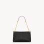 YSL Cassandre Pouch On Chain In Lambskin In Black 853610 AACYT 1000 - thumb-2