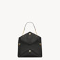 YSL Cassandre Pouch On Chain In Lambskin In Black 853610 AACYT 1000 - thumb-4