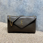 YSL Cassandre Pouch On Chain In Lambskin 853610 AACYT 3212