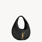 YSL Icare Hobo In Quilted Nappa In Black 858160 AAANG 1000 - thumb-4