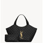 YSL Icare Medium In Quilted Nappa in Black 858191 AAANG 1000 - thumb-2