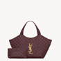 YSL Icare Medium In Quilted Nappa In Bordeaux 858191 AAANG 6195 - thumb-3