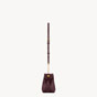 YSL Jamie Mini Shoulder Pouch In Lambskin In Bordeaux 859174 AAB32 6195 - thumb-3